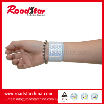 Safety printed reflective wristbands for running